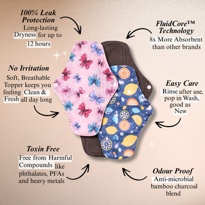 Premium Reusable Period Pads